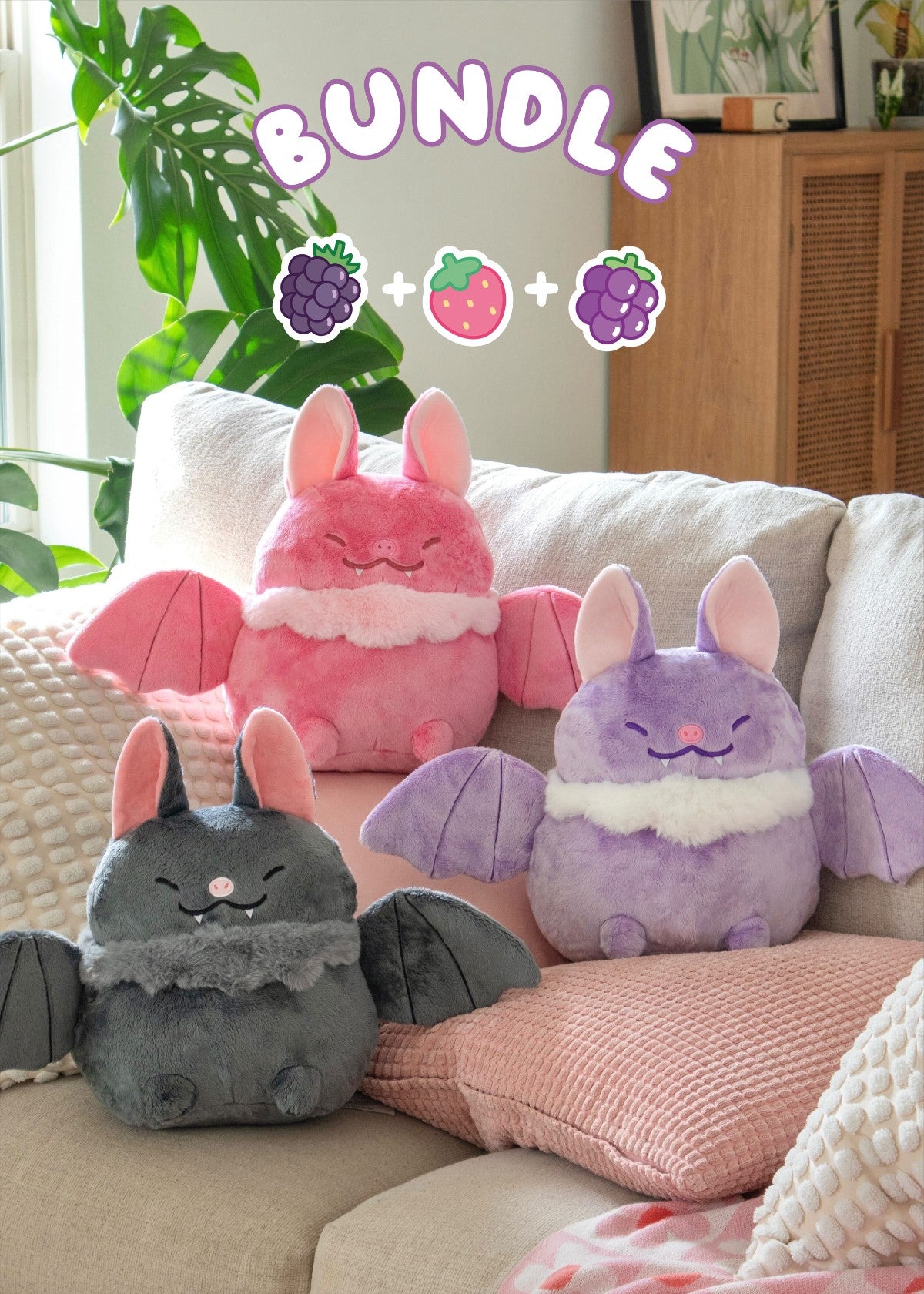 Bat Plush Bundle