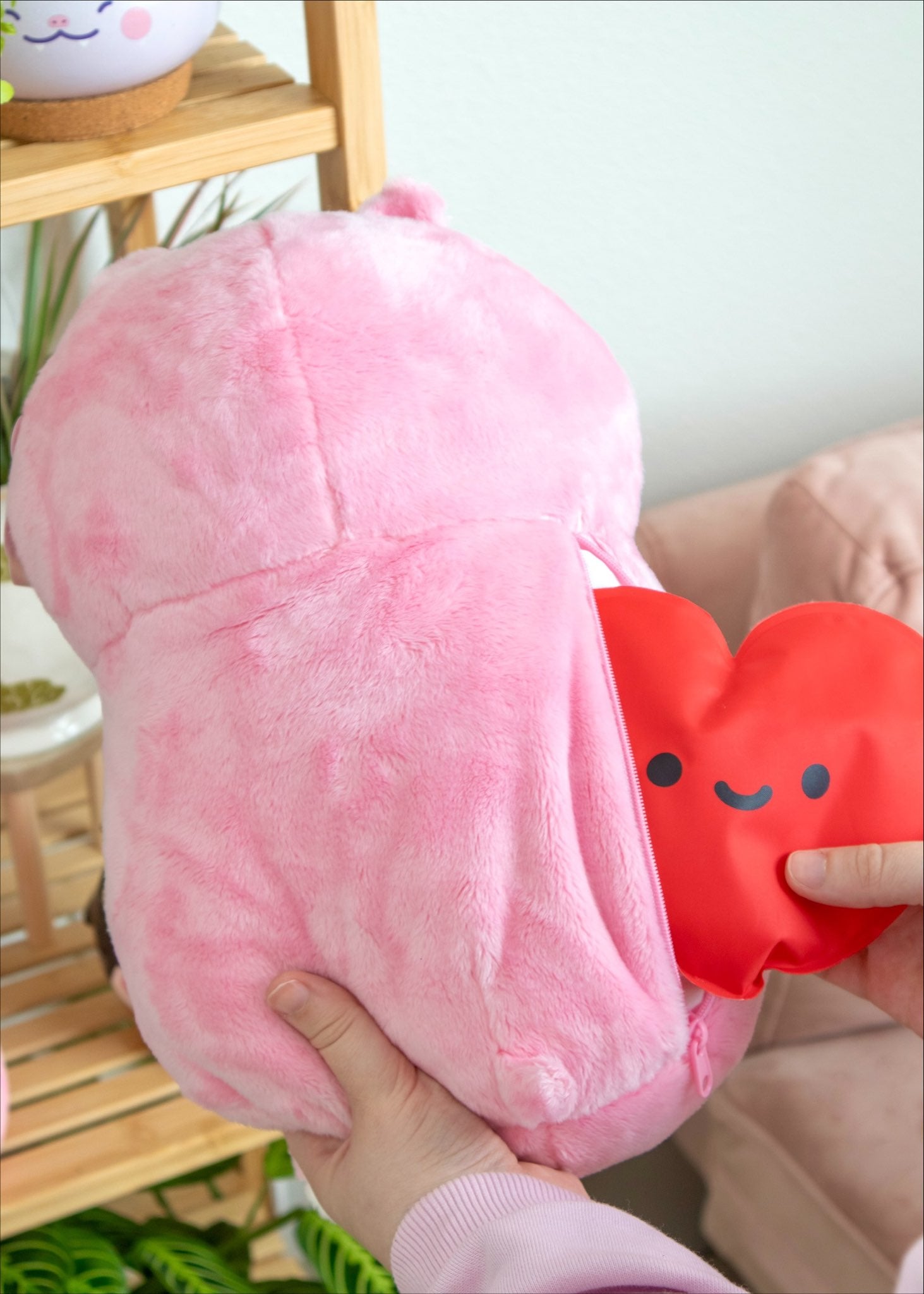 Strawberry Shiba Heatable Plush - Shopzoki