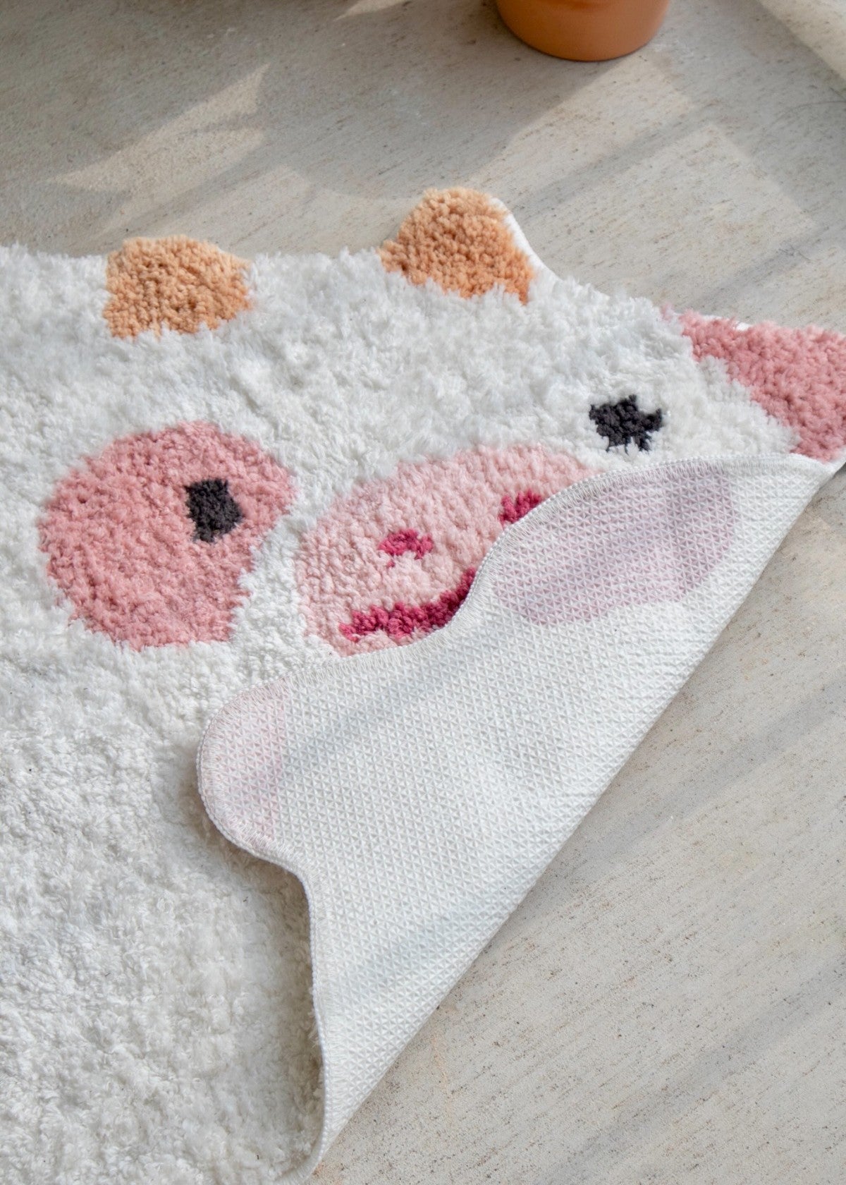 Strawberry Cow Rug