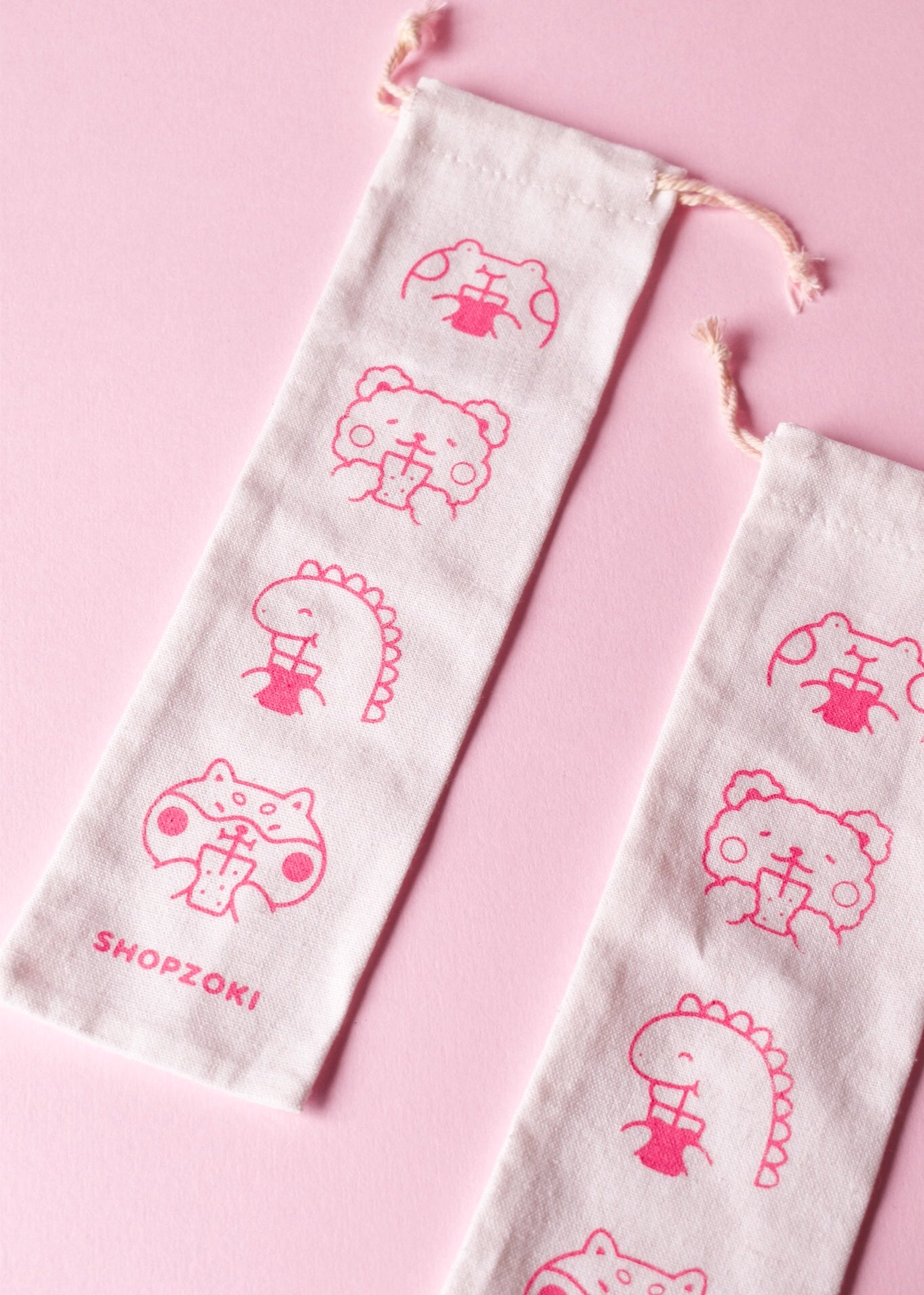 Cotton Carry Pouch - Shopzoki