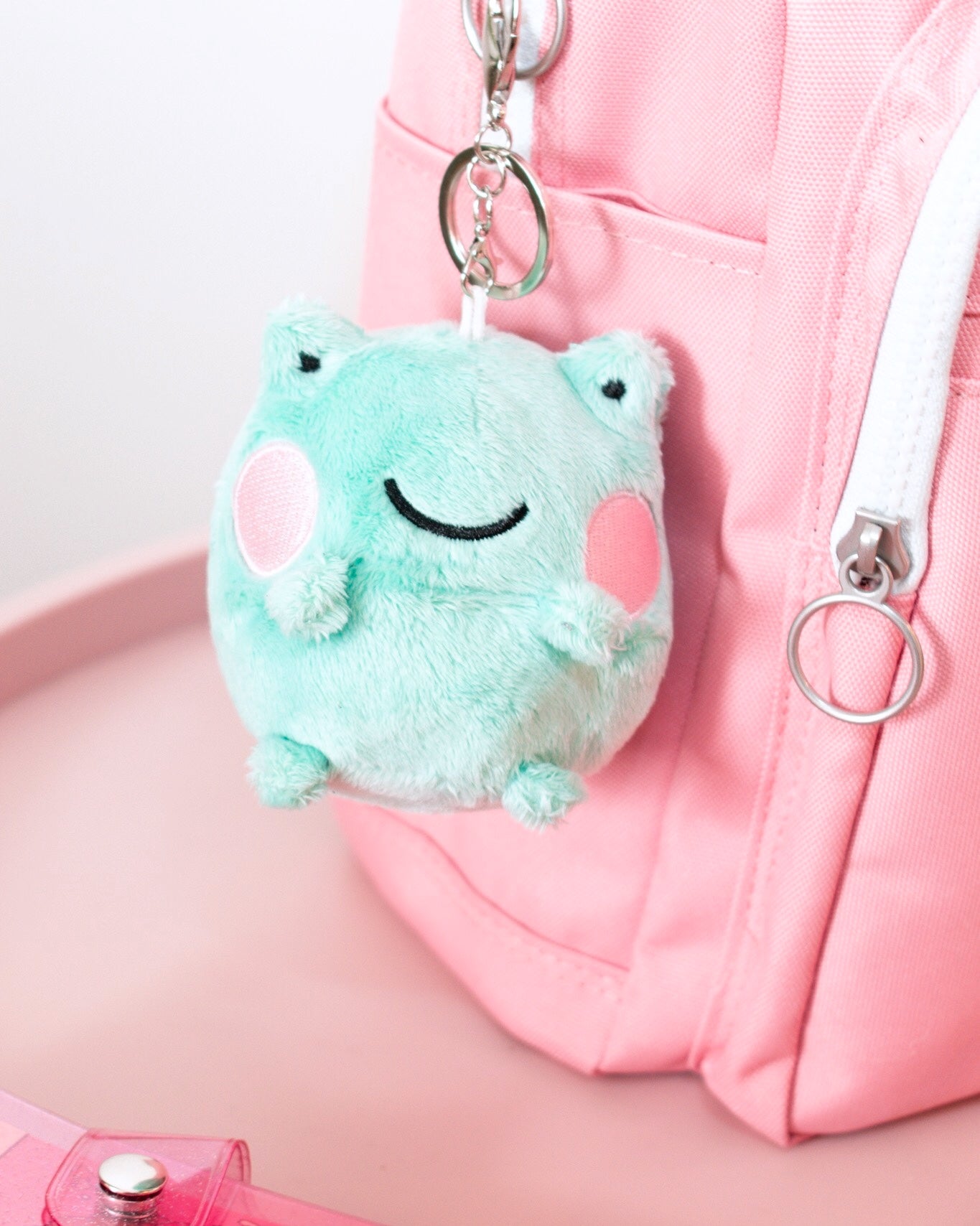 Ebbo Frog Keychain Plush - Shopzoki