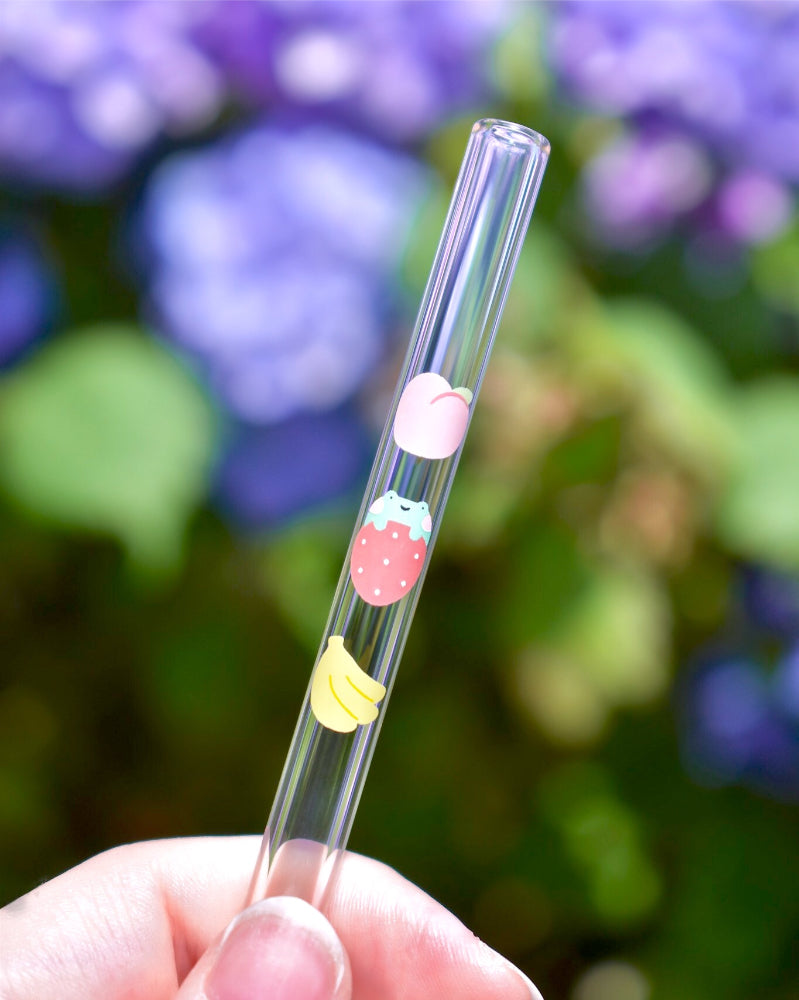 Ebbo Fruit Glass Straw - Shopzoki