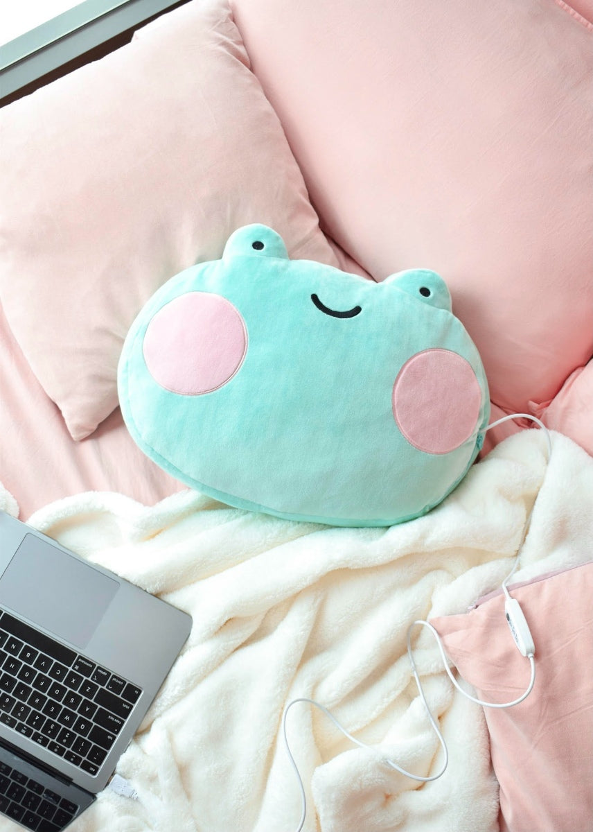 Ebbo Frog USB Heated Cushion - Shopzoki