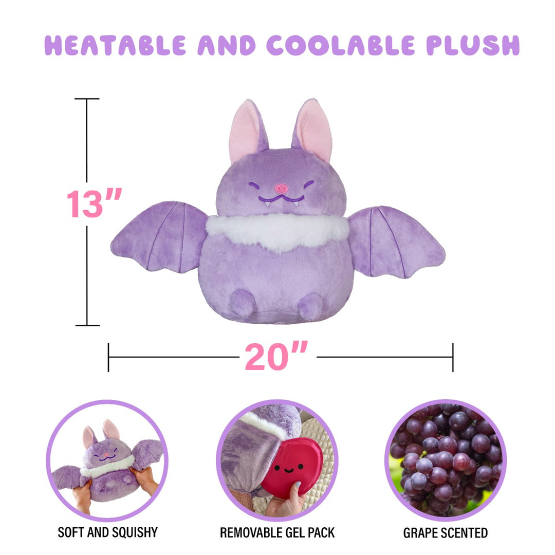 doma48 ぬいぐるみ　bat Bat Heatable Plush – Shopzoki