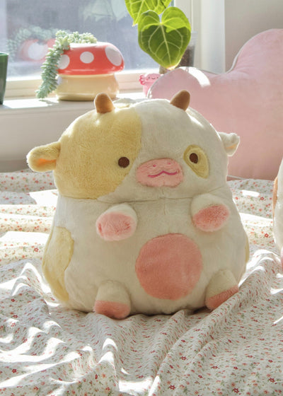 Banana Cow Heatable Plush