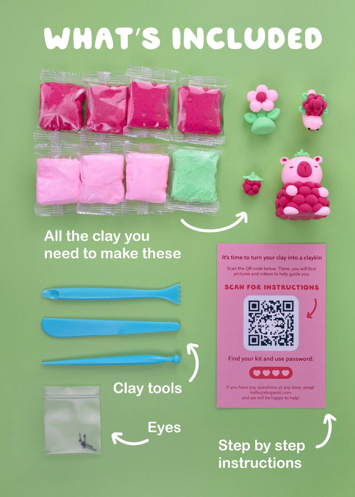 A-Z Food Animals Clay Kit – Shopzoki