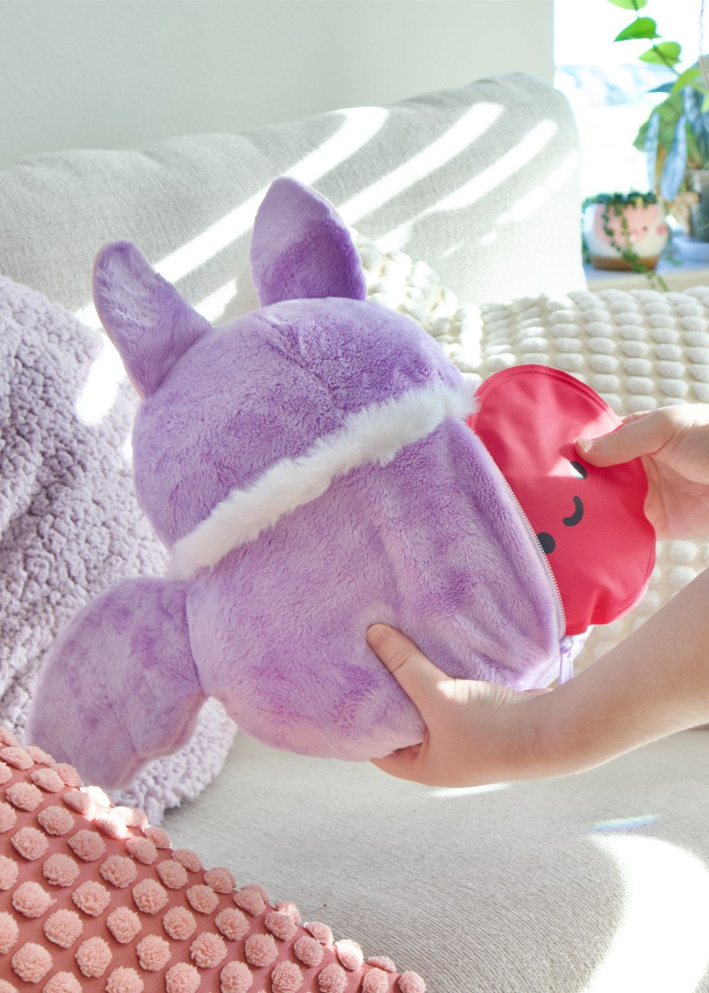 Bat Heatable Plush