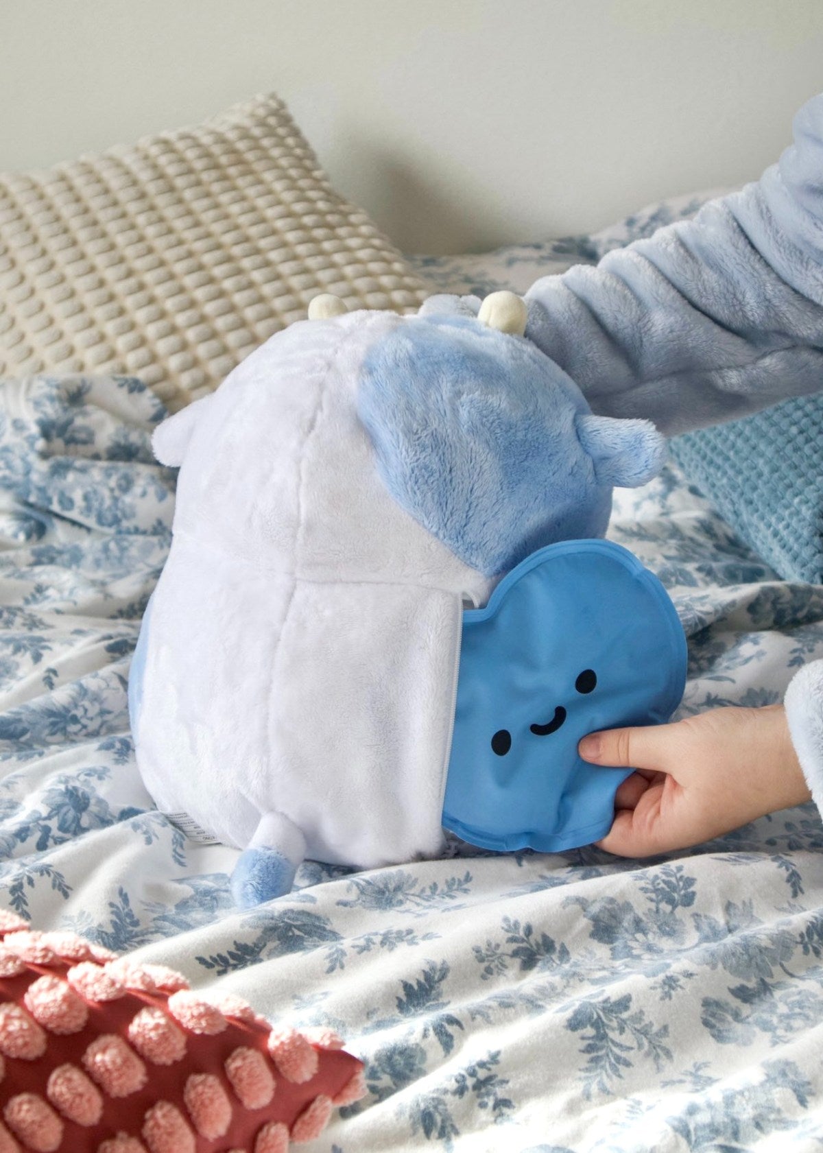 Blueberry Cow Heatable Plush