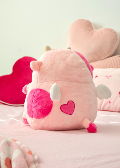 Cupid Cow Heatable Plush