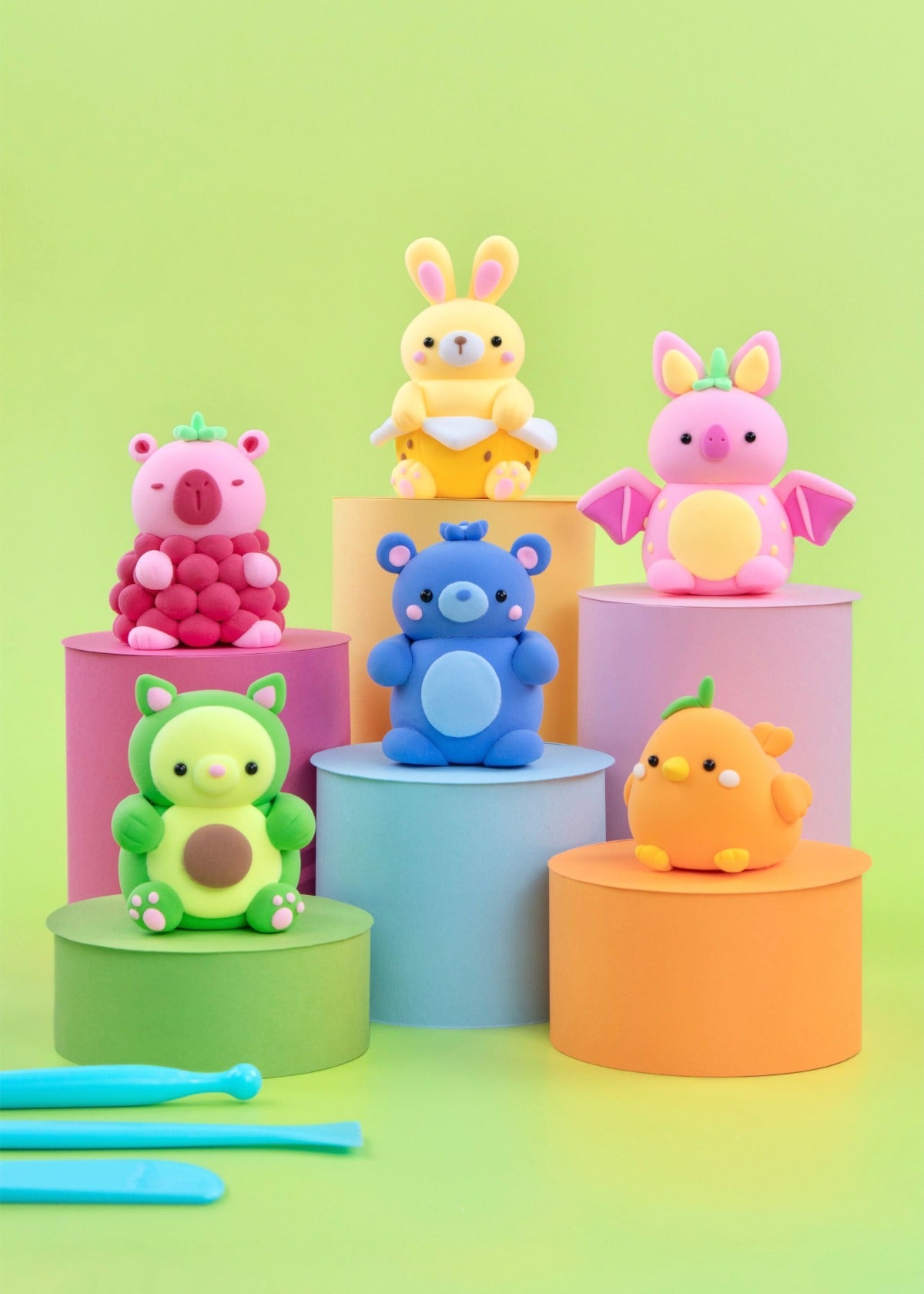 Fruit Animals Clay Kit