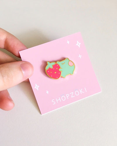 Ebbo Strawberry Pin - Shopzoki