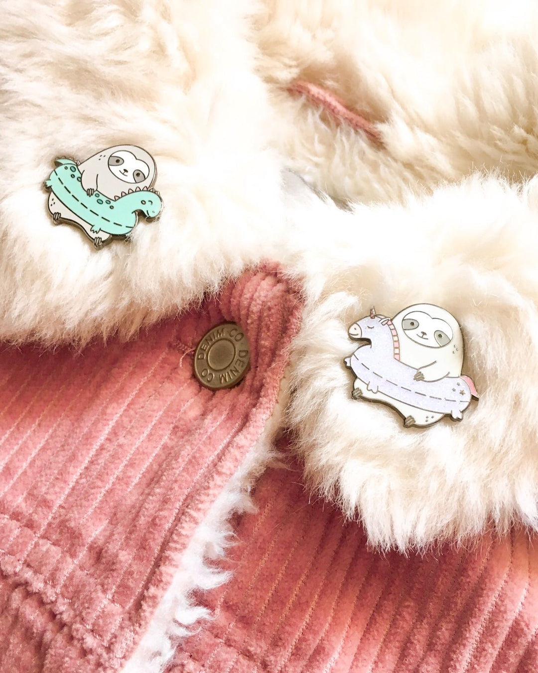 Sloth Pool Float Pins – Shopzoki