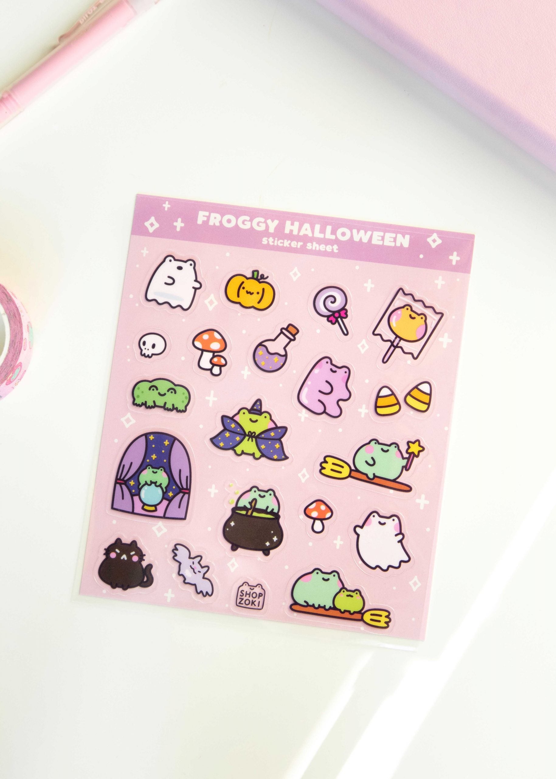 Halloween Sticker Sheet - Shopzoki
