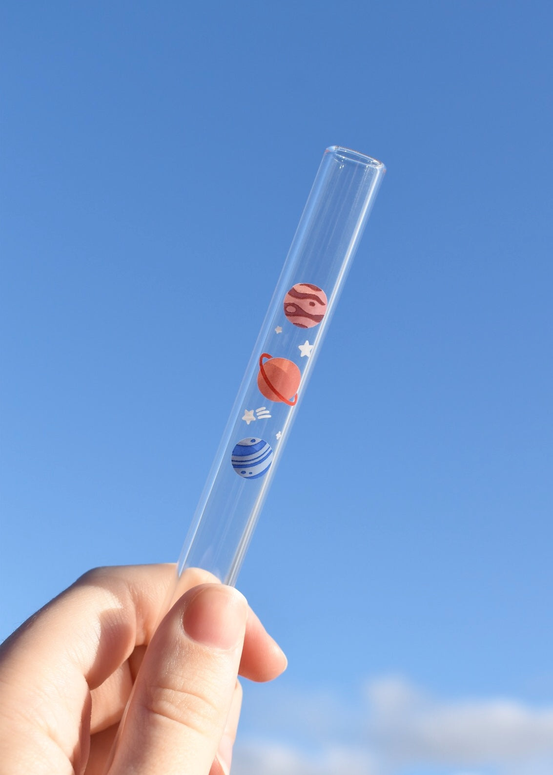 Straw Planet Planets Glass Straw – Shopzoki