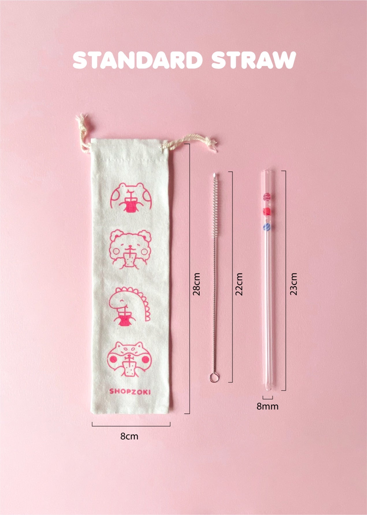 Straw Planet Planets Glass Straw – Shopzoki