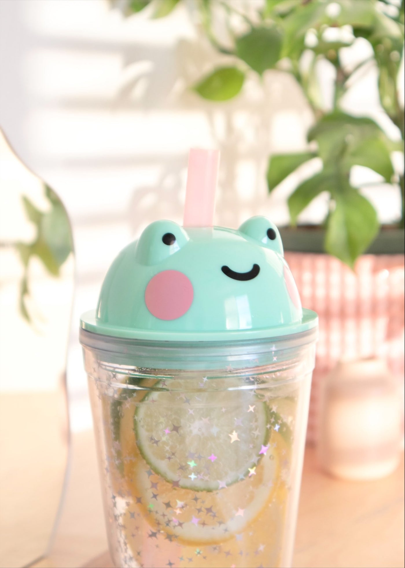 Cute Frog Starbucks Tumbler Cup 